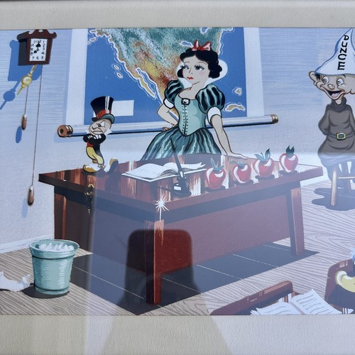 Rare 1957 Walt Disney James Bunnell Serigraph - Picture 3 of 9