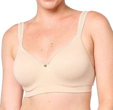 Breezies Air Effects Breathable T-Shirt Underwire Bra 38C A606697 Foam Cup 12270