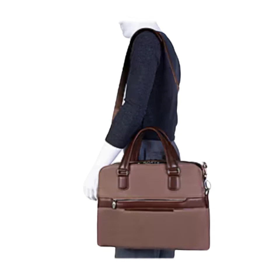 Maletín McKlein USA Serie N HARTFORD Nylon Doble Compartimento Cremallera Foto 2 de 4