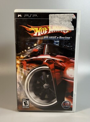 Hot Wheels Ultimate Racing Sony PSP Clear UMD - Complete CIB