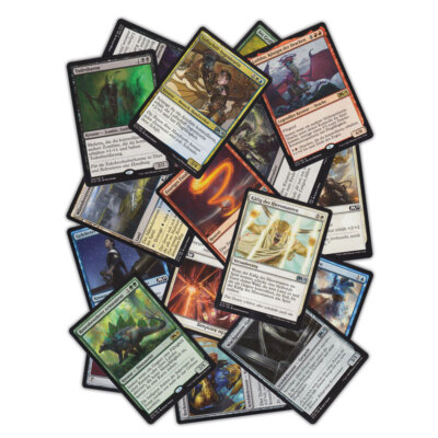 Magic - Hauptset M19 Draftset 50 MtG Karten Rare Uncommon Common DE