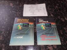 Flight Simulator II Airplane Flight Manual  Aircraft Control Manuals No Game 