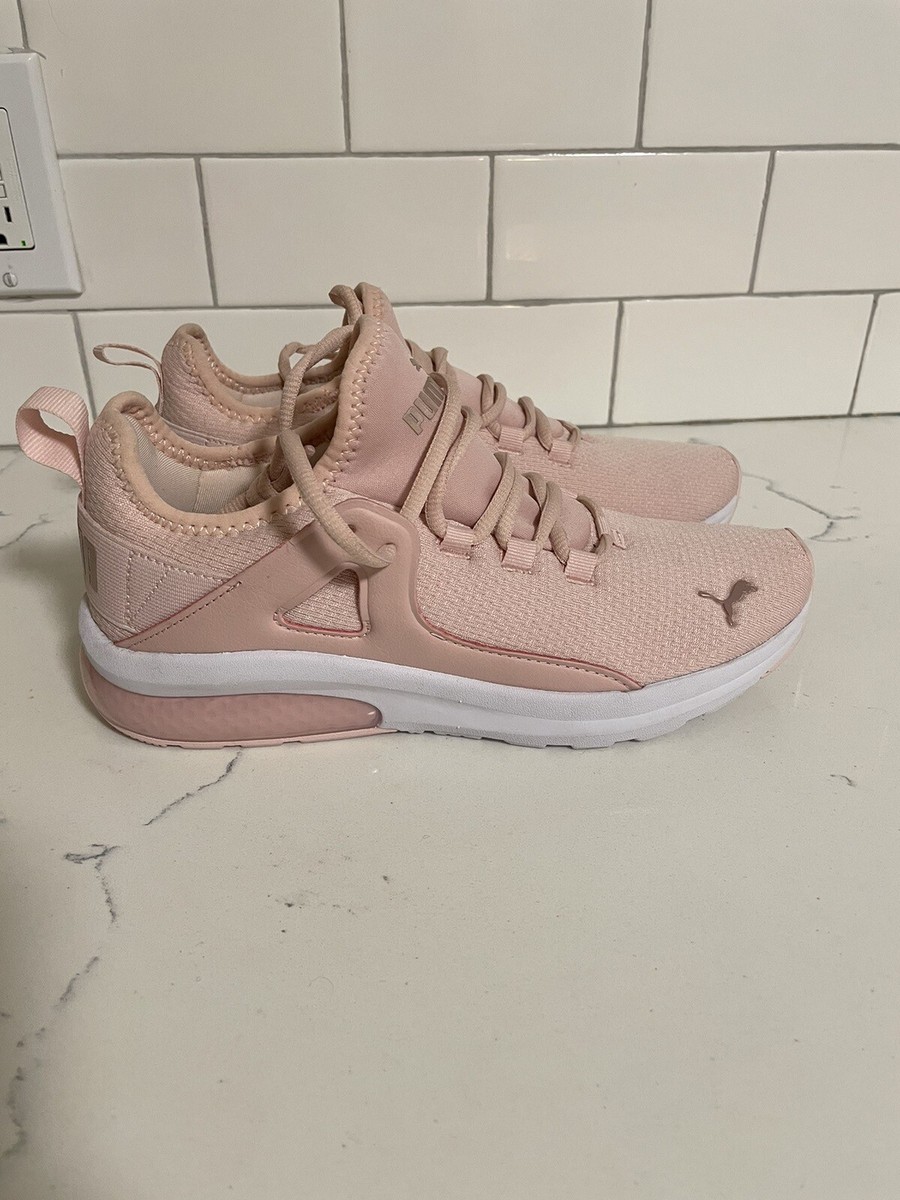 NWOB-Puma-Electron Girls Pink Running Shoe Kids-sz