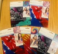 Horizon Group USA Styled Basics Bandana Easy to Personalize Lot of 5 NEW