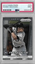 MANNY MACHADO RC PSA 9 MINT 2013 PANINI PRIZM ROOKIE CARD #233 S. D. PADRES