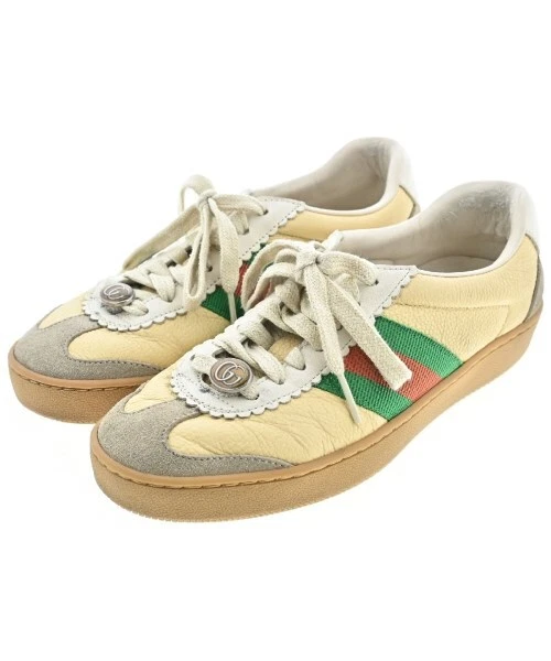 Baskets GUCCI beige x vert etc. EU34 1/2 (environ 21cm) 2200550558022