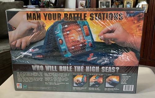 2002 BATTLESHIP CLASSIC NAVAL COMBAT BOARD GAME MILTON BRADLEY FACTORY SEALED - Picture 2 of 5