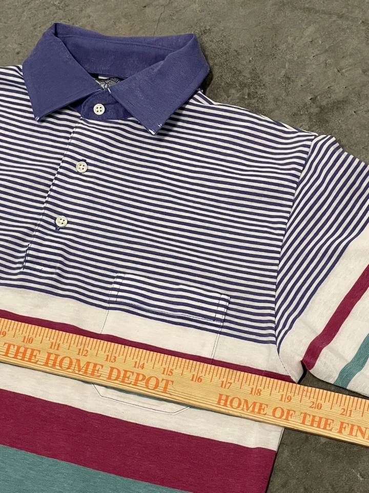 Men’s Vintage Kninghts Bridge For Men Polo Adult Size Small - Image 3 of 4