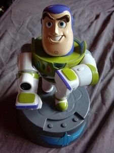 buzz lightyear toy with laser gun
