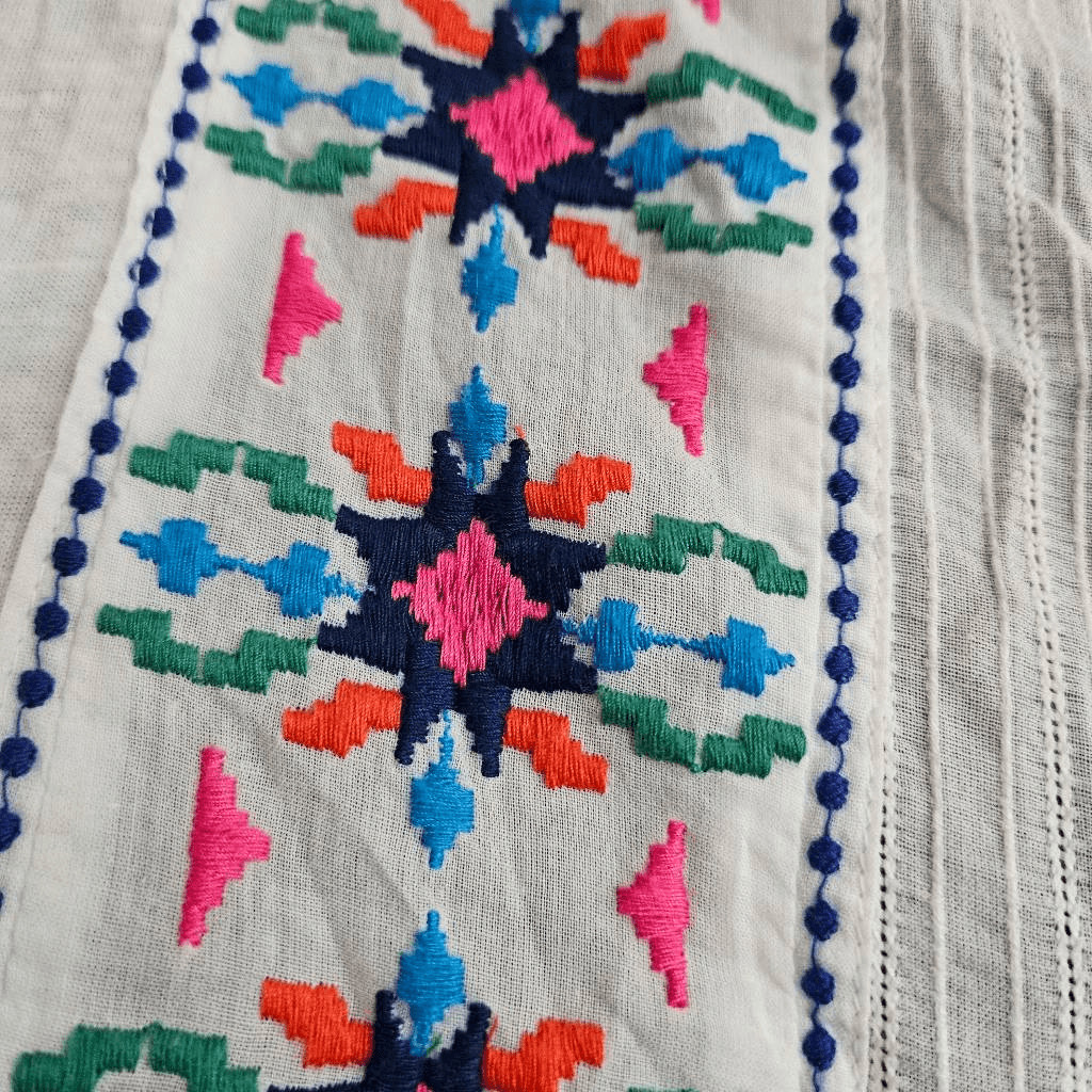 Akemi + Kin Anthropologie Embroidered Blouse - image 7
