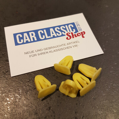5x Original VW Clip Klammer Einstiegsleiste Tür Scirocco 2 MK2 GT 533853577