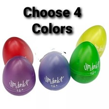 Dunlop Egg Shaker Maraca Percussion Set 4 Pack 9103TBK or 9102 Drums Music