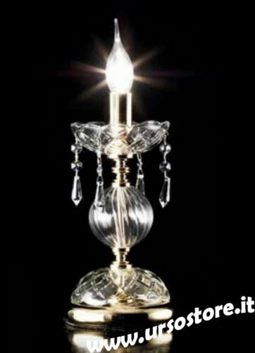 Lampade da interno di oro in cristallo