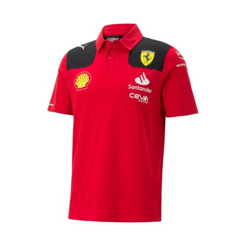 Scuderia Ferrari Team Polo Shirt 2023 - Picture 1 of 2