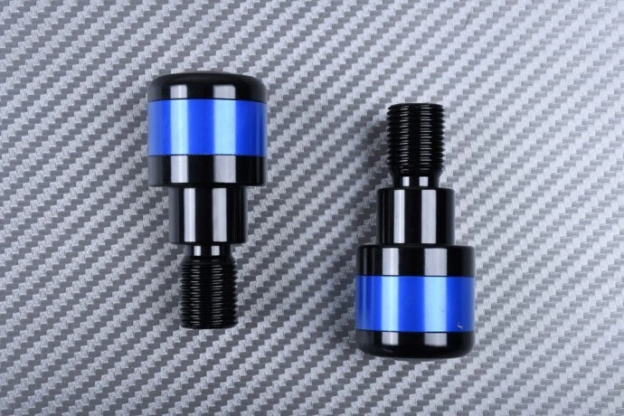 Paire D'Embouts de Guidon Couleur Bleu Ø 31 mm YAMAHA FZR600 1989-1999 Foto 2 de 2