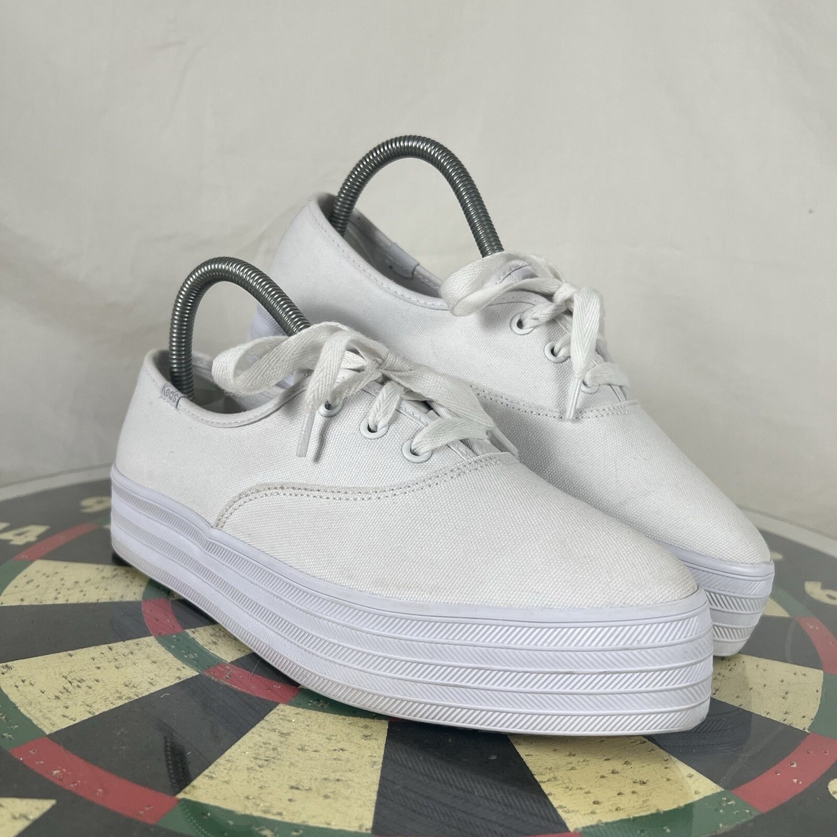 Keds The Platform Leather Lace Up Woen's Keds Point Lace Up