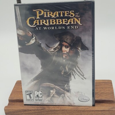 Brand New Sealed Disney Pirates of the Caribbean at Worlds End PC DVD Rom