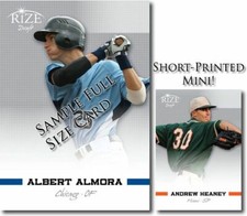ANDREW HEANEY 2012 Leaf Rize Mini Blank Back RC 1/1