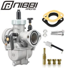 NIBBI PE 26mm Pre-Jetted Flange Carburetor For Honda XR200R 1981-2002 Pit Bike