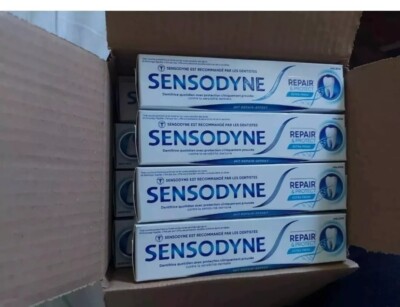 8x Sensodyne Repair & Protect Extra Fresh Zahnpasta 8x75 Ml Neu