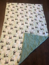 hand made child size weighted blanket 9 pounds