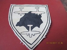 WWII LUFTWAFFE BATTLE OF BRITIAN I/KG 3 BOMBER  SQDN  FLIGHT JACKET PATCH
