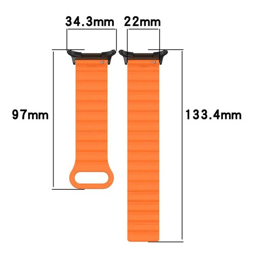 Correa magnética correa de silicona para Samsung Galaxy Watch 7 Ultra correa de pulsera - Imagen 18 de 34
