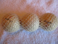 VINTAGE UNUSUAL SLEEVE of 3 HOGAN GOLF BALLS Collectible UNIQUE BEN HOGAN SLEEVE