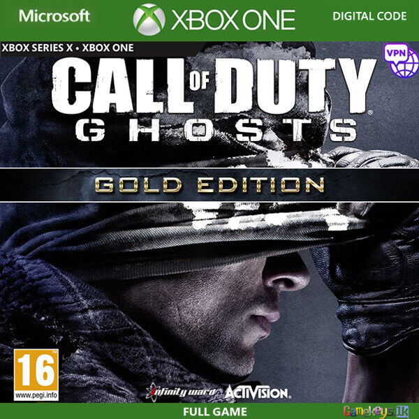 Call of Duty: Ghosts Gold Edition for Xbox 360 and Xbox One.