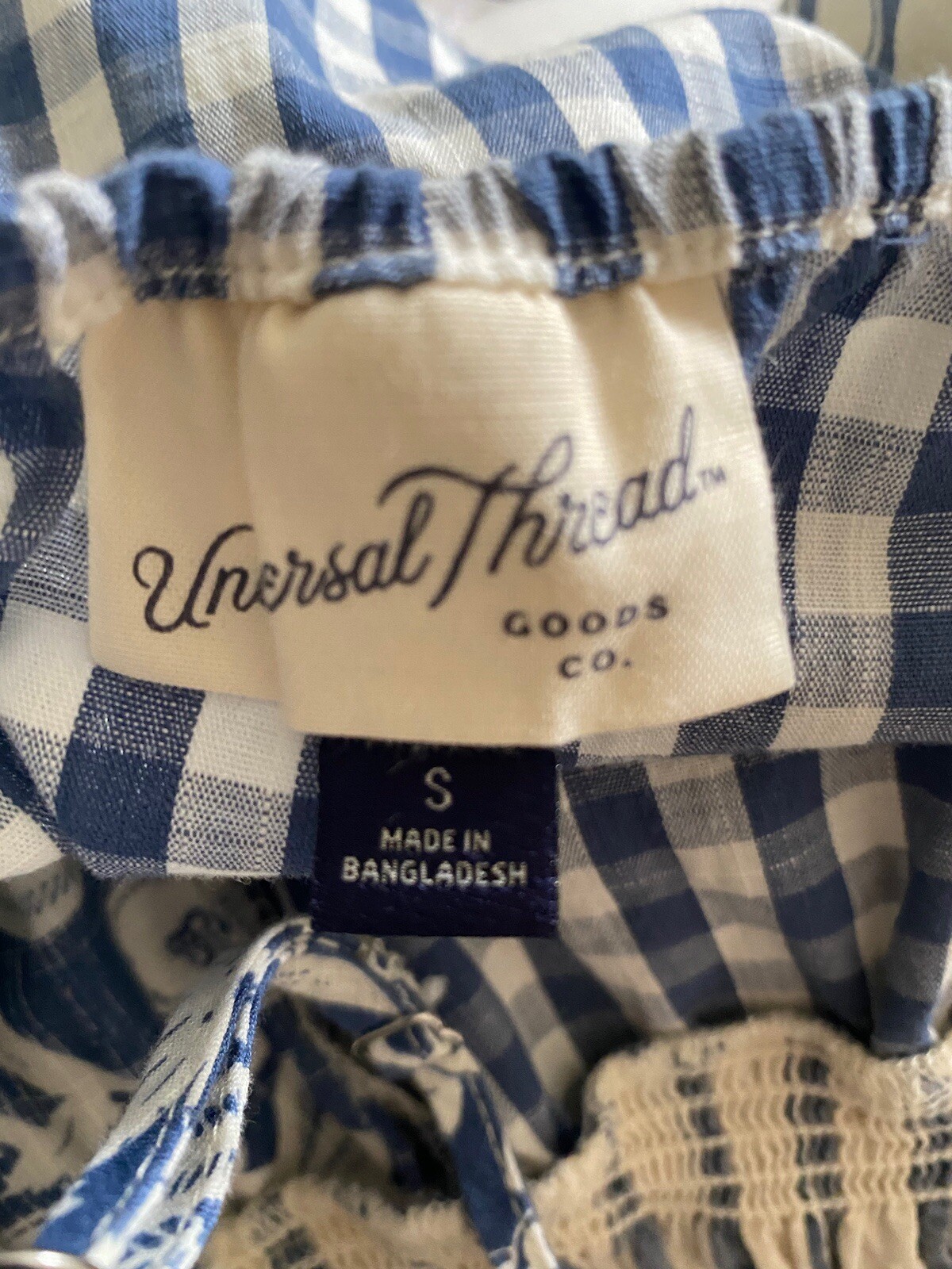 Universal Thread Blue White Patchwork Maxi Boho P… - image 10