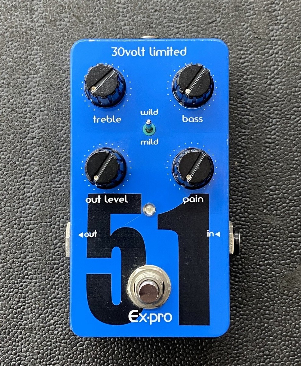 ギター 30volt Overdrive Ex-pro USED Ex-pro 30volt OVERDRIVE Limited Overdrive Effect Pedal