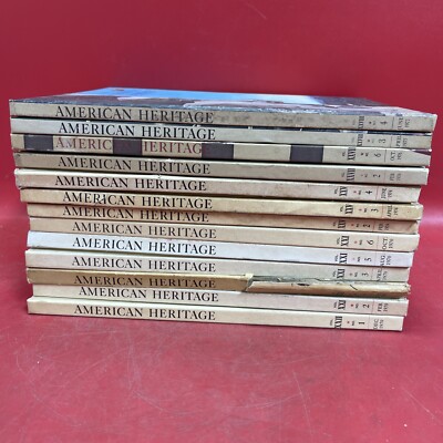 American Heritage books/magazines Lot 13 (1970 s)