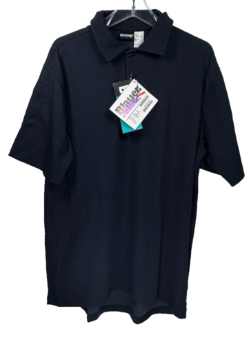 New Blauer Polo Shirt 8131-1 Dark Navy Short Sleeve Police Uniform Mens ...