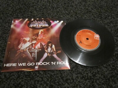 7'' record,Spider,here we go rock 'n' roll,1984