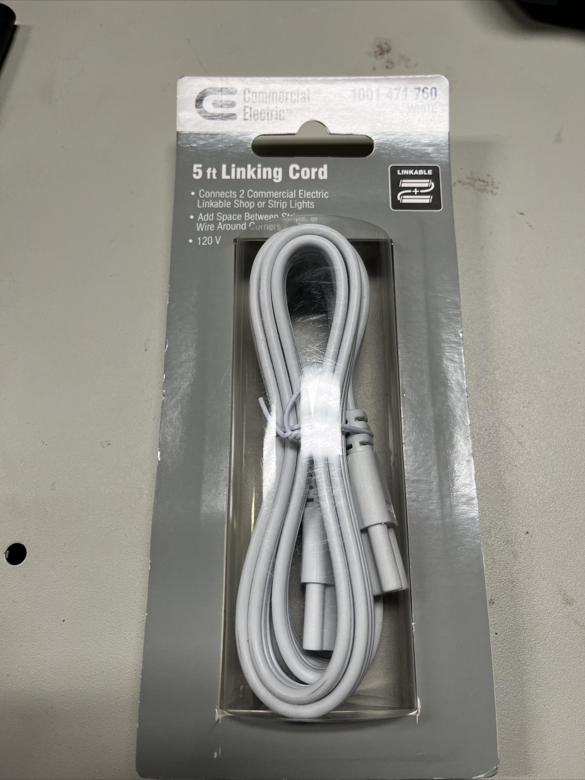Commercial Electric 5’ Linking Cord Shop Lights eBay