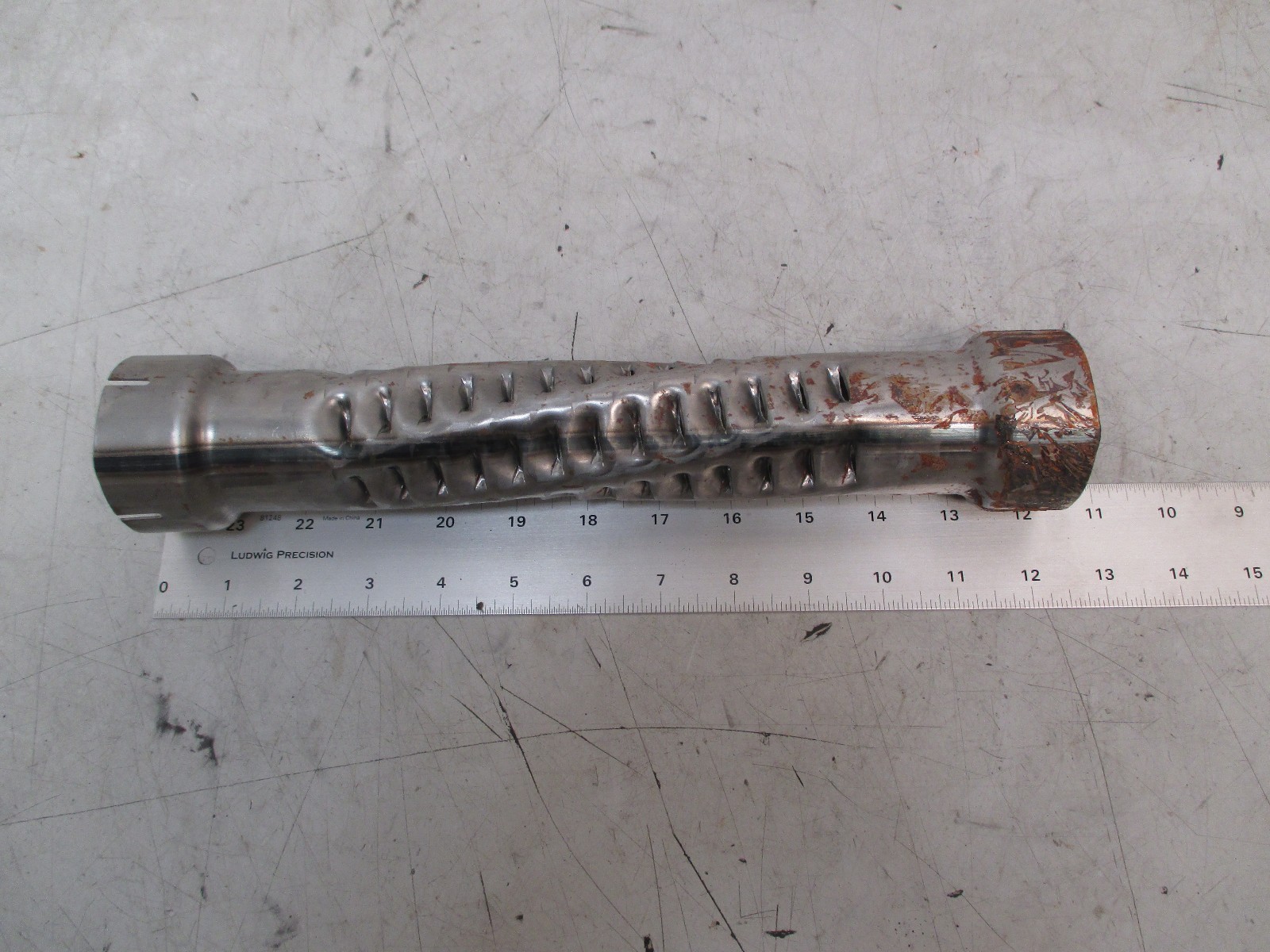 Universal Motorcycle Exhaust Resonator Baffle eBay