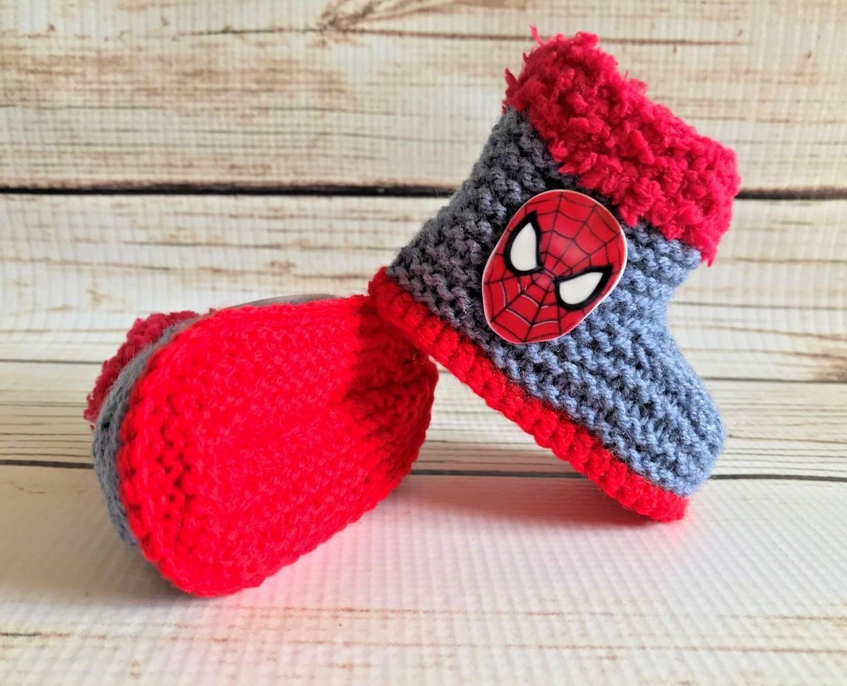 Spider man slipper boots new arrivals