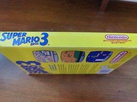 Super Mario Bros. 3 for Nintendo NES! Complete with box, manual and foam! cib