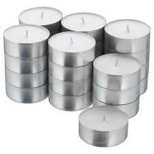 CANDELE PROFUMATE TEA LIGHT 25 PEZZI VARIE PROFUMAZIONI MADE IN ITALY LUMINI
