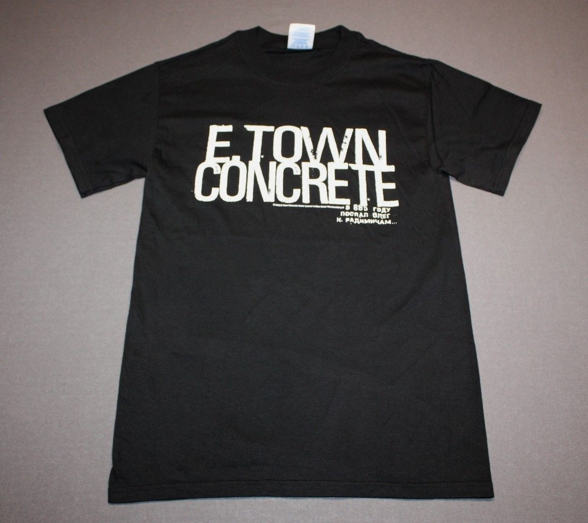 S * NOS vtg 2003 E TOWN CONCRETE Battle Lines t shirt