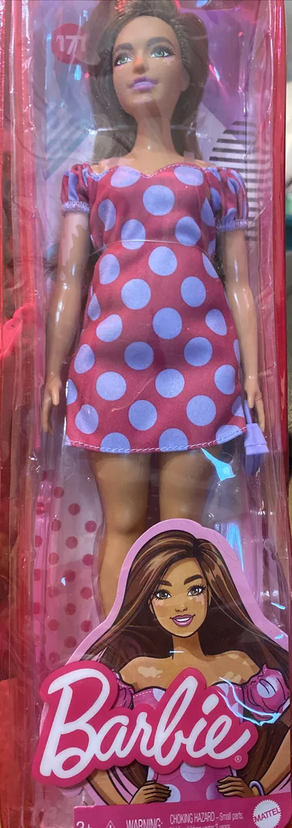 Barbie fashionista online con vitiligo