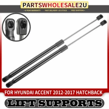 2x Rear Hatch Lift Supports Spring Struts for Hyundai Accent 2012-2017 Hatchback