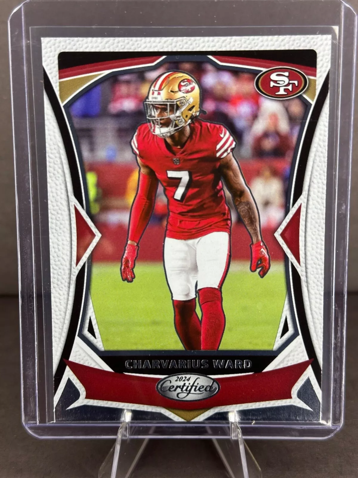 Charvarius Ward trading card