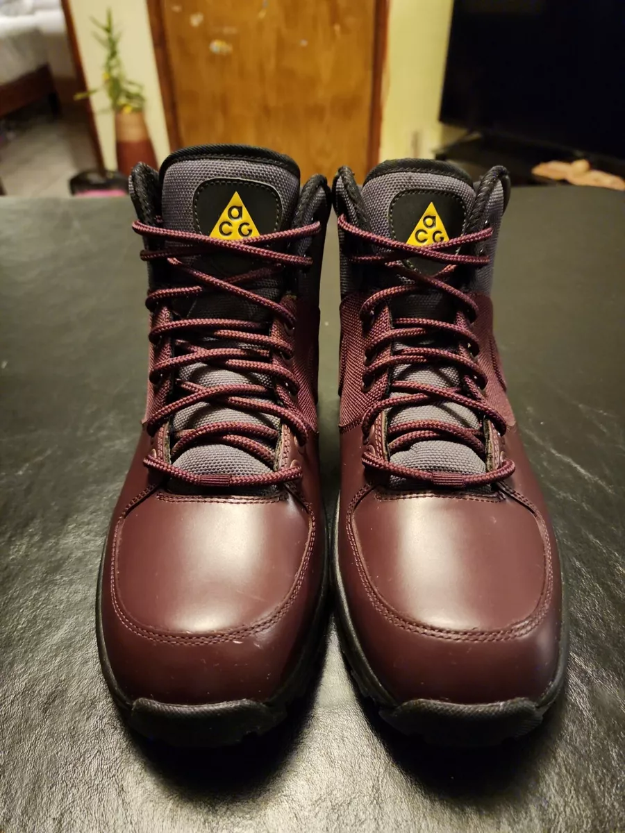 Nike acg cheap boots burgundy