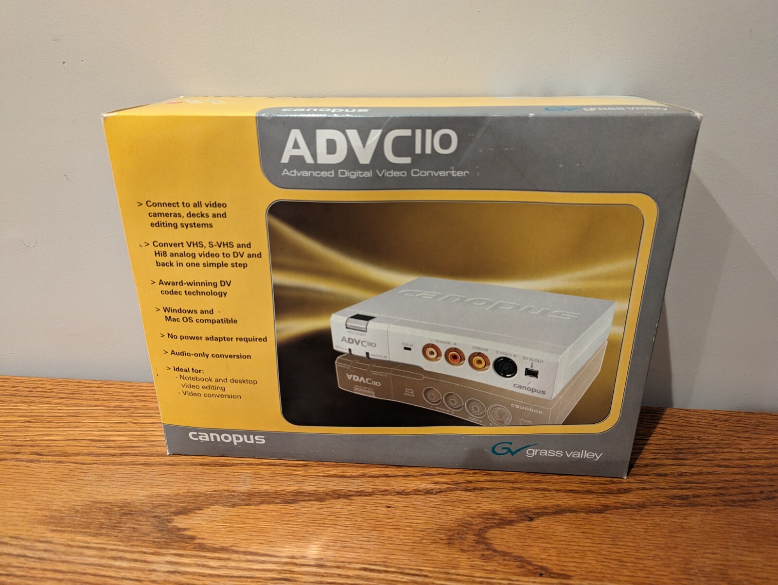 Canopus ADVC110 Analog to Digital Video Converter eBay