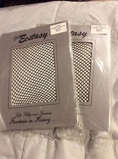 Vintage look 3 pair collection of ecstasy thigh high stockings