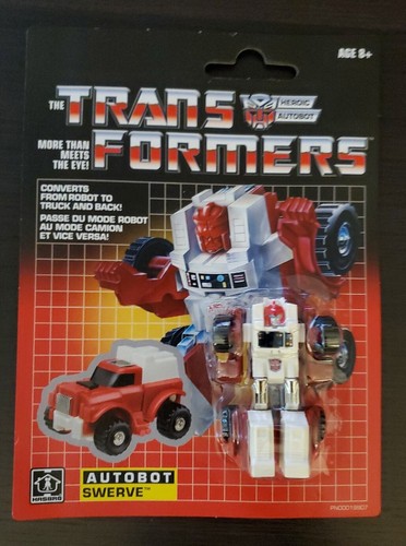 Transformers Vintage G1 Reissue Swerve Walmart Exclusive New Sealed MOSC