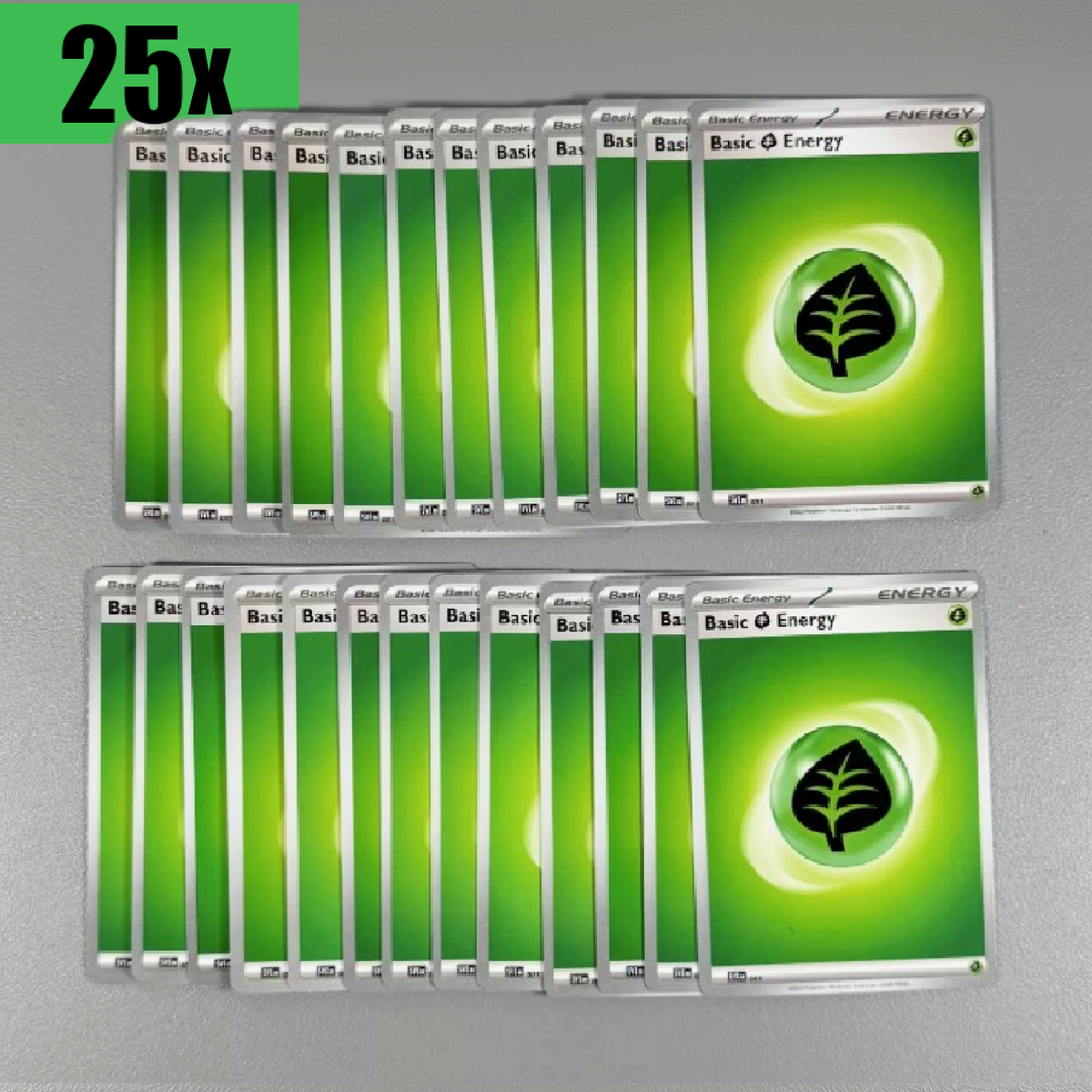 grass energy pokemon card value Pokemon TCG Basic Energy 25x Cards: GRASS ENERGY #1 | 2023 Pokemon Official