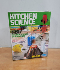 Kidz Labs Kitchen Science 6 Experiment Kit Children Educational 4M New Sealed