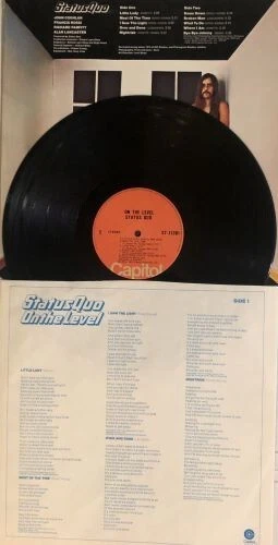 Status Quo - On The Level (LP, 1975 Capitol, Canada, ST-11381, EX) - Image 2 of 2